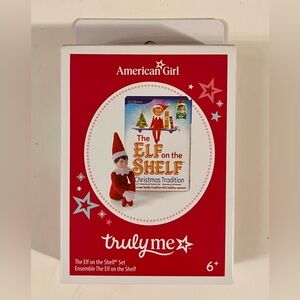 American Girl Caucasian Boy Elf on the Shelf Set Truly Me 2019 Retired EUC
